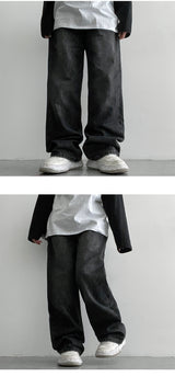 Shuton Basic Wide Denim Pants (4 colors)