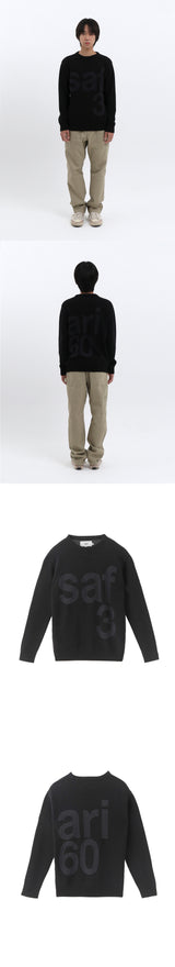 BASIC SAFARI KNIT (BLACK)