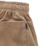 コーデュロイロゴハーフパンツ CAMEL
