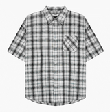 Thin Check Dark & Light Short-Sleeve Shirt
