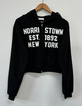 ストリートパッチフーディージップアップ🤎🤍🖤3COLOR