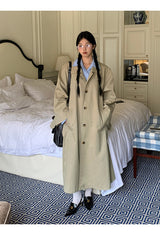 London Basic Oversized-Fit Trench Coat