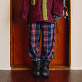 Winter Polar Fleece Jogger Pants (check multi)