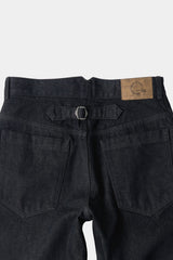 3Dフィットエンボスデニムパンツ (Black)
