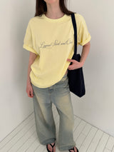 [ORIGINAL] ハッツオーバーフィット半袖Tシャツ