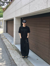 A-N ベーシックワイドデニムパンツ 2C