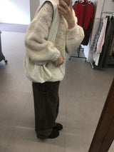 パフリバーシブルドットバッグ (2color)
