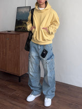 Glide Wide Cargo Denim (3color) (No.1007)