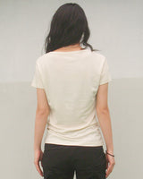 RUDE ハーフスリーブTシャツ (CREAM)