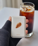 chicken breast MagSafe leather card wallet 