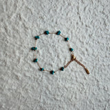 Raw Stone Path Bracelet