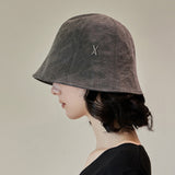 VA Stud Pigment Round Bucket Hat / Black