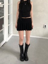 ダイスフレアミニスカート(2 colors)