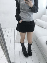 コットンバンディングスカート