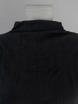 pleated turtleneck T (2color)