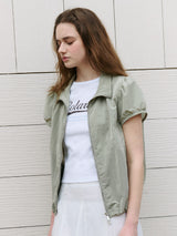 STRING HALF WIND JACKET KHAKI