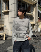 Lucy lettering t-shirt