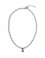 [1169] Antique Baroque Cross Mix Necklace