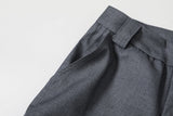 Daily wide shirring slacks