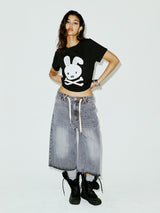 BUNNY TEE BLACK