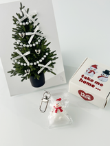 Snowman Pocket Keyring(3color)