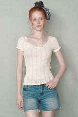Soft Cream T-shirt [Ivory]