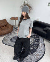 Eka Rivet Pocket Ringer Short Sleeve T-shirt