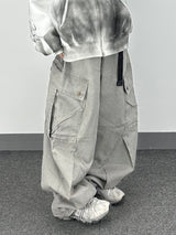 buckle pigment cargo pants