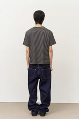 Nice Striped Pocket Top
