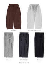 [Unisex] Side strap sweat pants(5color)