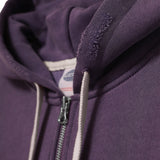 LOGO BADGE ZIP HOODIE