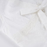Rina Eyelet Ribbon Blouse