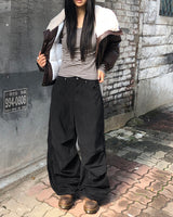 MT シームポケットコットンワイドロングパンツ