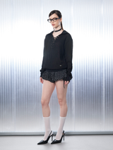 アイレットポロシャツ [Black]