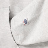 DAMAGED LOGO ZIP HOODIE