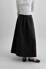 [MADE] Neriku Back Banding Long Skirt