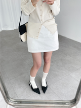 eyelet flat shoes