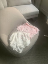 ining strap frill top (ivory)