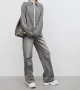 Porine Two-Way String Zip-Up