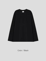 Supima long sleeve(Black)