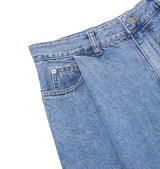 Libern tuck denim pants