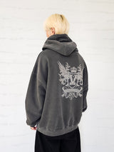 VENTIQUE ピグメントトリビアルフーディー 2colors