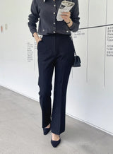 Menzo Bootcut Span Denim Slacks