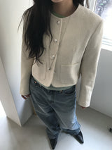 オーブツイードジャケット