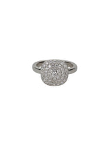 RV-DQ Pave Square Ring_Silver