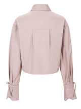 Poplin Crop Shirt (Indie Pink)