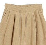 ディオンコーデュロイウィアドバンディングパンツ