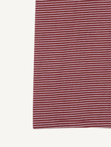 Striped pocket short-sleeve T-shirt