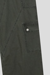 Flat Cargo Washed Pants