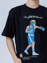 "シーユーインパリス" ボクシング 03 ストレートパンチTシャツ